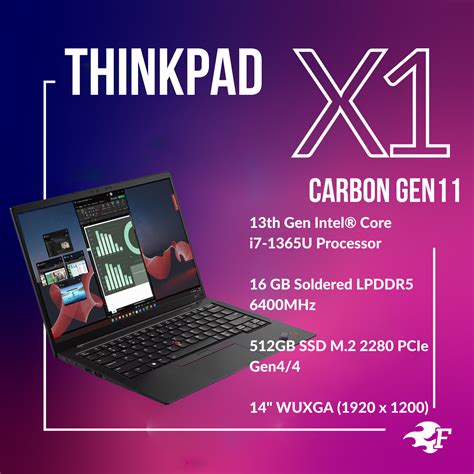 ThinkPad X1 Carbon Gen 11 (14″ Intel) - Fireshot