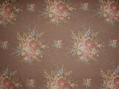 Remnant Ralph Lauren Floral Bouquet Brown Fabric | Floral bouquets, Fabric, Floral fabric