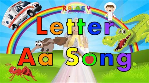 Letter A Song | A Letter Sound | Learn Phonics | Alphabet Songs For Kids | ABC Series with ...