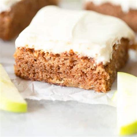 Apple Cake with Cream Cheese Frosting | greens & chocolate