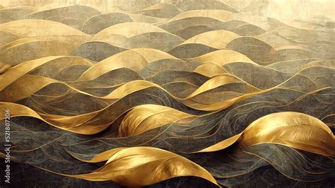 4K, gold texture, golden background, luxury backdrop, abstract design, 3D rend er, 3D ...