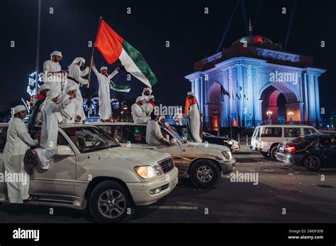 The UAE National Day parade outside of the Emirates Palace Stock Photo - Alamy