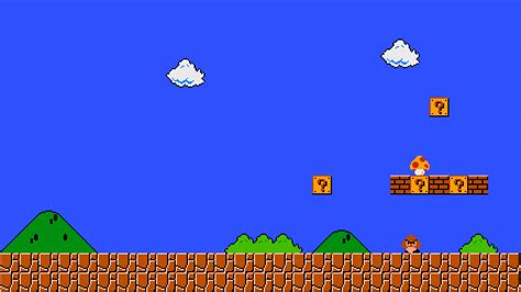 Super Mario Pixel Backgrounds - Wallpaper Cave