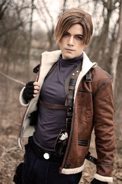 Resident Evil Cosplay Leon Scott Kennedy Leon Kennedy Costume Men Halloween ...