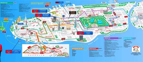 New York City Tourist Routes Map