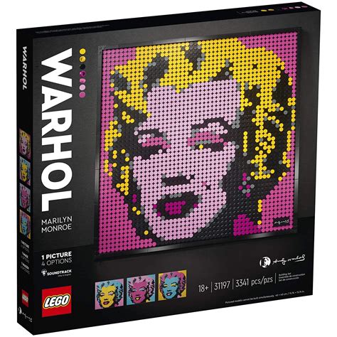 LEGO 31197 Art Andy Warhol's Marilyn Monroe | Blocks and Bricks