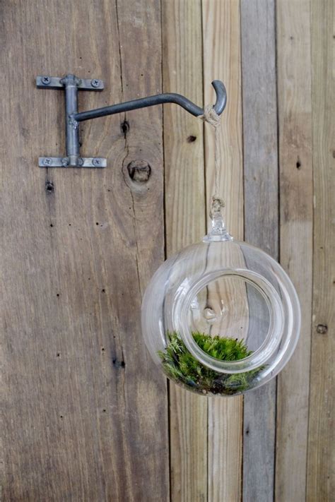 Hand Crafted Hanging Terrarium Swing Rack by New Antiquity | CustomMade.com