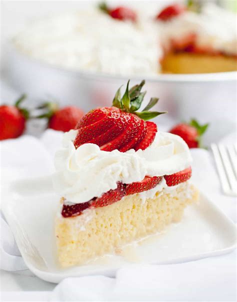 Strawberry Tres Leches Cake - The Merchant Baker