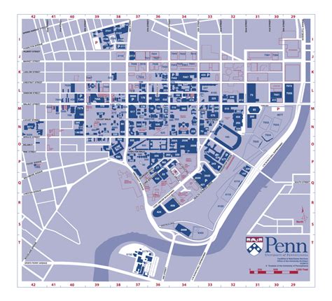 Penn Campus Map - University of Pennsylvania