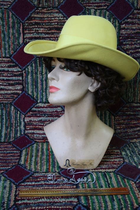 vintage cowboy felt hat - Gem