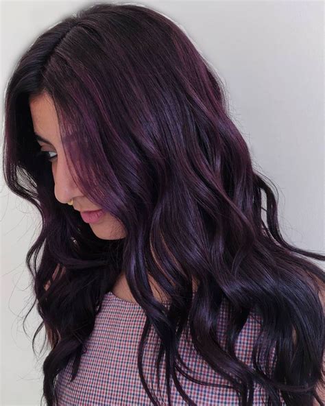 40 Latest Plum Hair Color Ideas for 2024 - Hair Adviser | Plum hair, Hair color plum, Wine hair