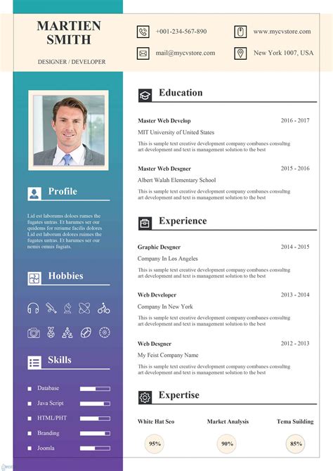 Word Document Resume Template Free Resume Template Word Doc Docx | Images and Photos finder