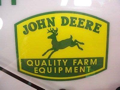 JOHN DEERE 1950 LOGO CLOCK by YODER CLOCK WORKS - NEVER USED or DISPLAYED | #1489887157