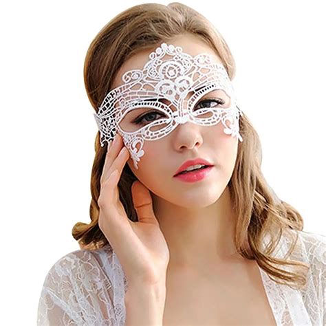 1PCS Black Women Sexy Lace Eye Mask Party Masks For Masquerade Halloween Venetian Costumes ...