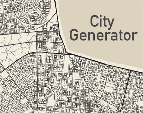 Procedural city [map] generator - https://probabletrain.itch.io/city-generator : CitiesSkylines