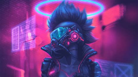 1366x768 Cyberpunk Colorful Art Laptop HD ,HD 4k Wallpapers,Images,Backgrounds,Photos and Pictures