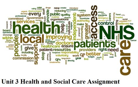 Unit 3 Health Social Care Assignment | UK Assignment Help