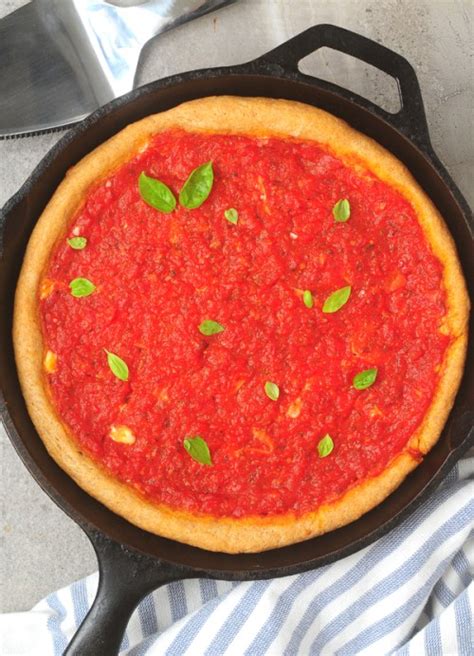 Whole Wheat Deep Dish Pizza Dough - Alison's Allspice