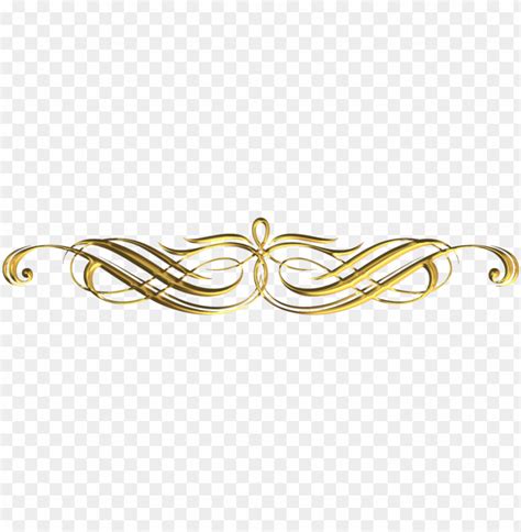 Free download | HD PNG free download transparent decorative lines clipart decorative gold line ...