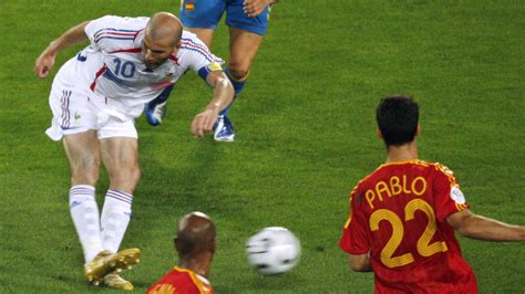 Zinedine Zidane France Spain World Cup 2006 last-16 - Goal.com