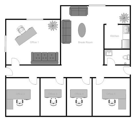 Free Office Floor Plan Templates