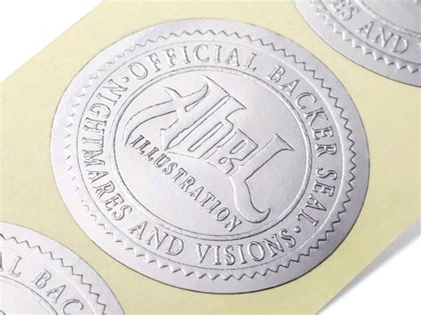 Custom Embossed Labels from Inkable - Click to get started today