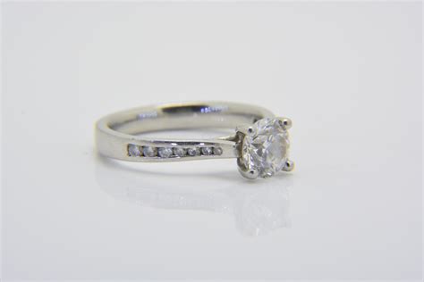 One carat diamond solitaire ring - Jethro Marles