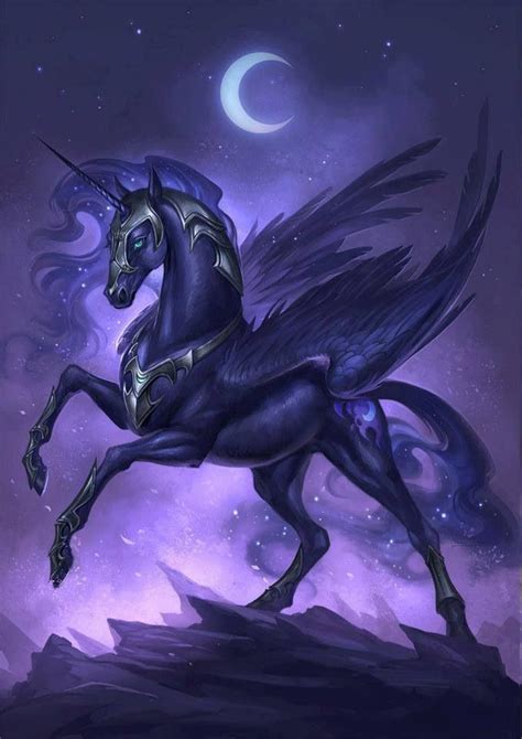 1000+ images about Dark unicorns on Pinterest | Pegasus, Dark and White unicorn