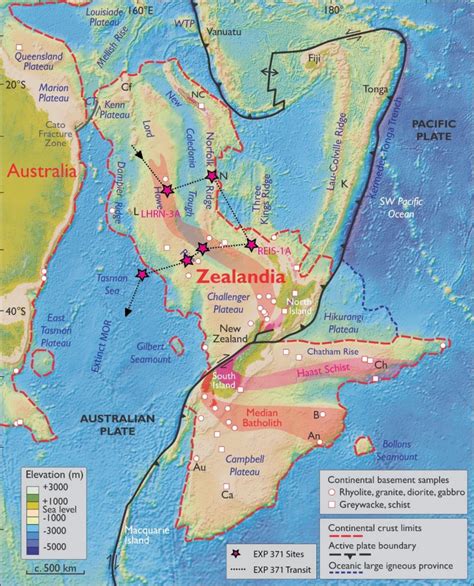 Zealandia – the submerged continent — Science Learning Hub