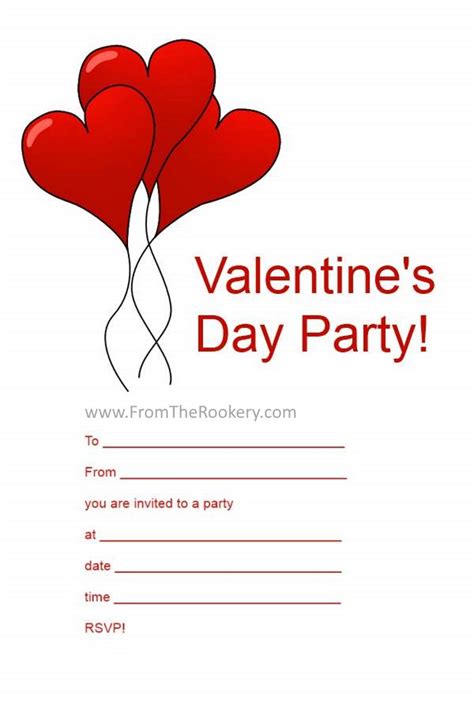 20 Best Ideas Valentines Day Party Invitations - Best Recipes Ideas and Collections