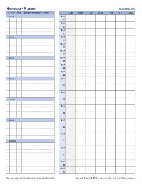 Assignment Template For Students | HQ Printable Documents