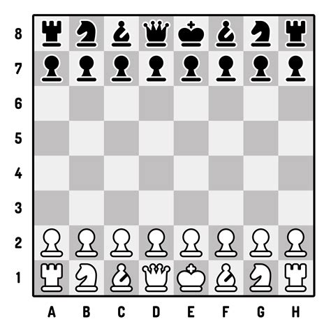 Chess Board Printable