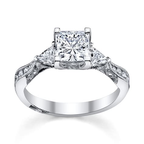 6 Princess Cut Engagement Rings She'll Love - Robbins Brothers Blog