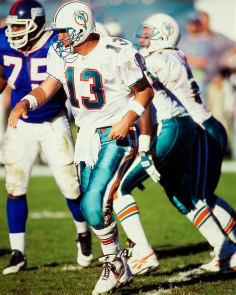 Dan Marino Miami Dolphins editorial stock photo. Image of marino - 27377598