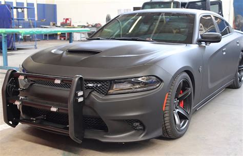 This armored AWD Dodge Charger Hellcat is a dream police cruiser | Driving