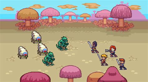 Battle system in my pixel art RPG : Unity3D