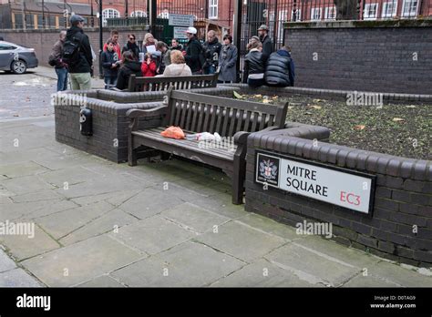 Mitre Square, the murder scene of Catherine Eddowes, Jack the Ripper's fourth victim ...