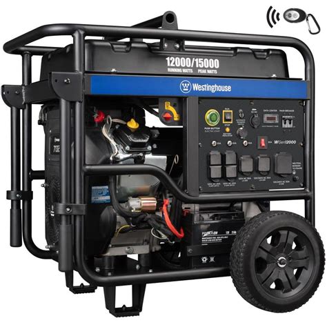 Westinghouse WGen 12000-Running-Watt Gasoline Portable Generator at Lowes.com