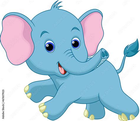 Elephant Baby Cartoon