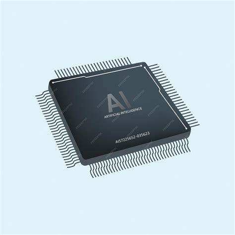 Premium Vector | Artificial intelligence ai - chip design