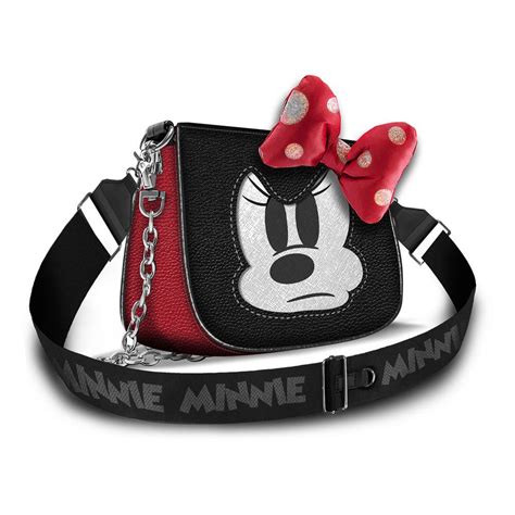 Minnie Mouse Angry Face Shoulder Bag:20 x 5 x 13 cm Merchandise Onlineshop für Fanartikel ...