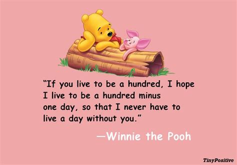 48 Winnie the Pooh Quotes Love, Life and Friendship – Tiny Positive