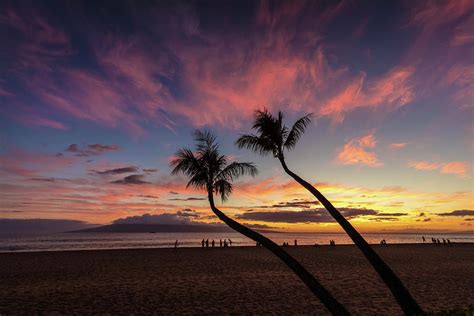 Kaanapali Beach Sunset Photograph by Pierre Leclerc Photography - Pixels