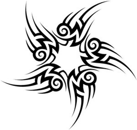 Awesome Tribal-Star Tribal Tattoo Design Ideas by Burbrujita