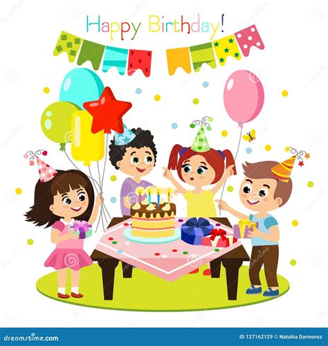 Happy Birthday Celebration Clipart - Fepitchon