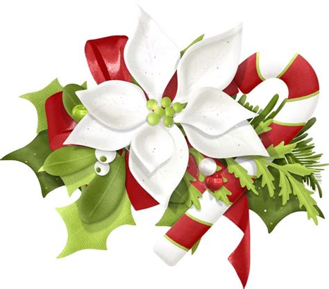 Christmas Flower Clipart at GetDrawings | Free download