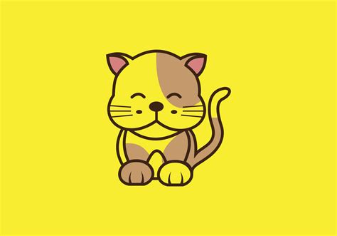 this is a cat logo design for your business 29569951 Vector Art at Vecteezy