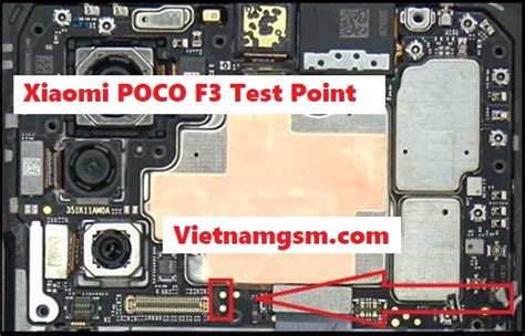 Xiaomi Poco F3 Test Point | EDL Mode | ISP EMMC PinOUT