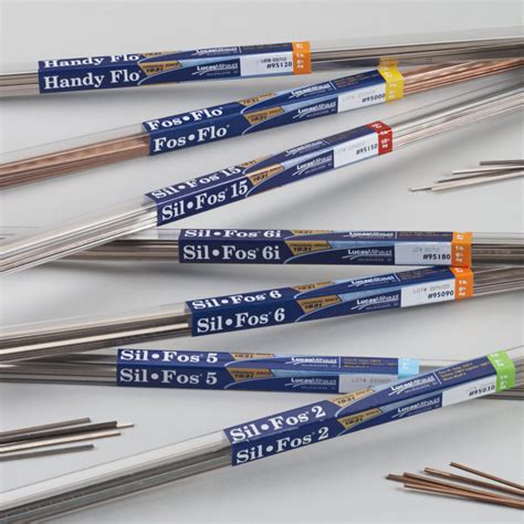 Sil-Fos 5 Brazing Rods - 1 Lb Tube, Lucas-Milhaupt 95060