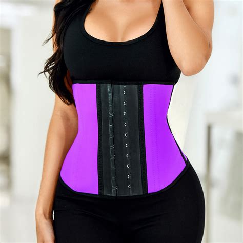 "Kim" Sport Waist Trainer-Purple